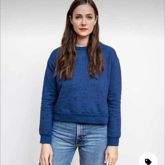 Jenny Pennywood Wiksten rare Sweatshirt L fits M - Picture 1 of 4
